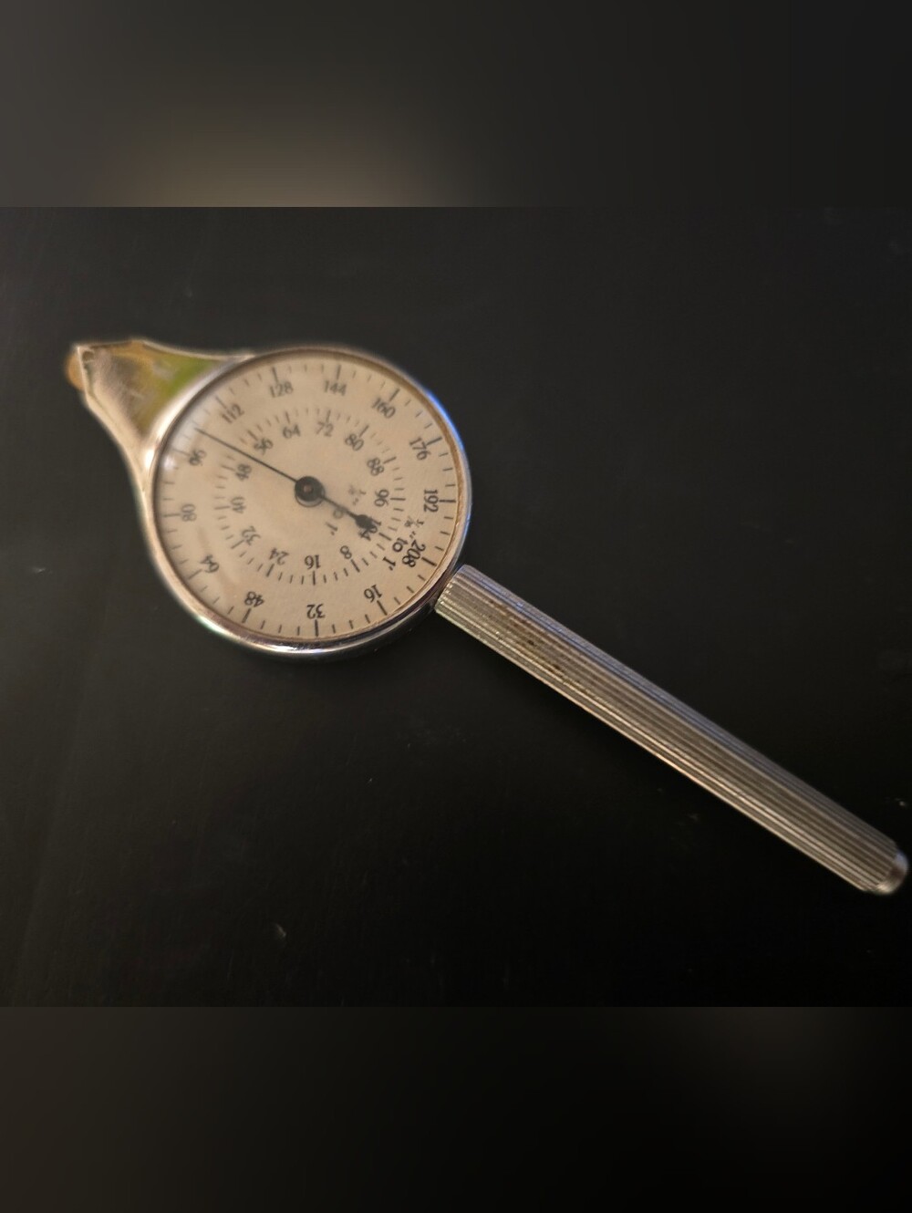 Vintage Dual-Sided Map Measurer & Blueprint Scale Tool (Fully Functional)